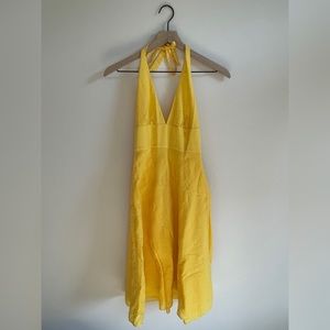 J. Crew Gorgeous Cotton Yellow Summer Dress